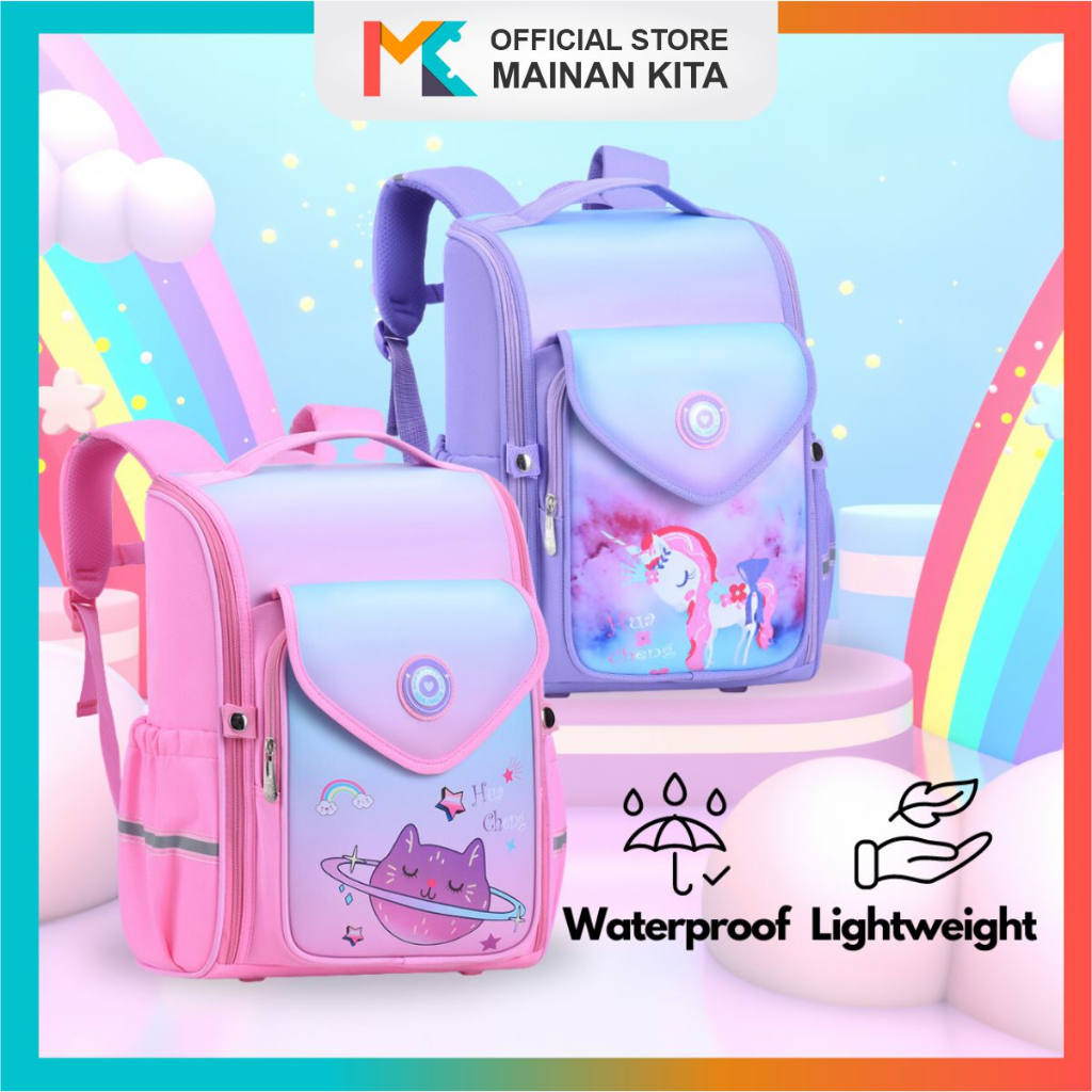 [MK505] Tas Ransel Anak Sekolah SD Import Fashion Korea Backpack