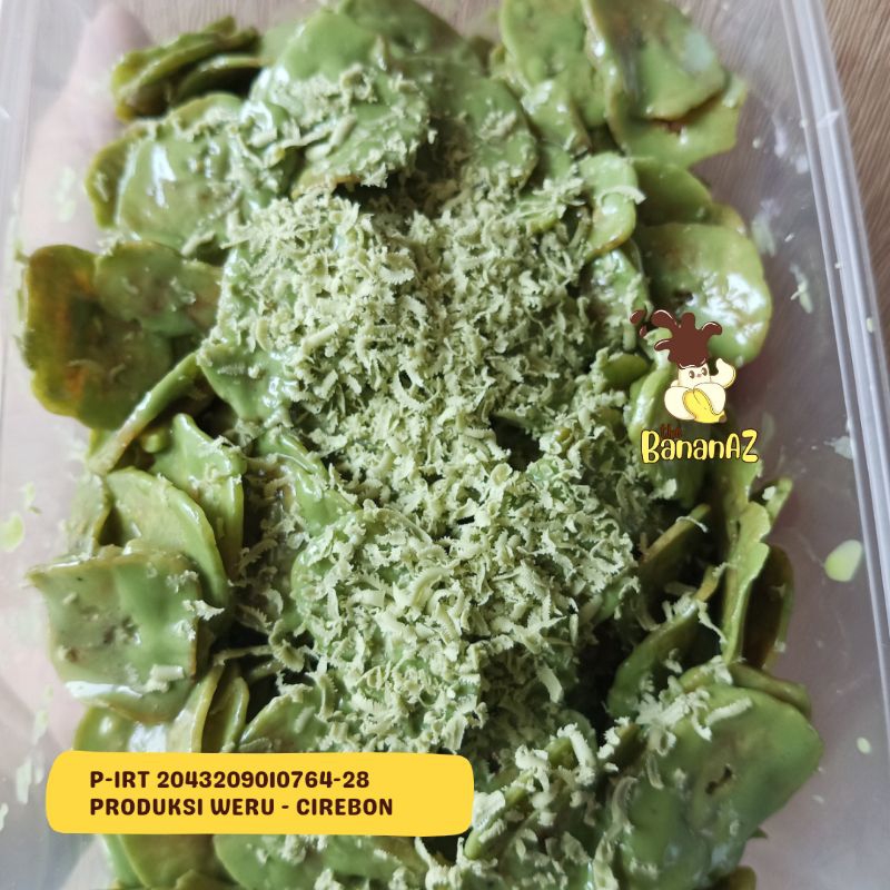 

Keripik Pisang Coklat Lumer by the BananAZ Rasa GREENTEA