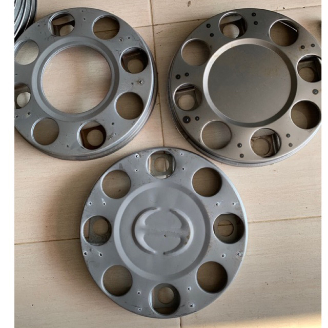 Wildop ring 20 donat lubang 8 fuso tronton big bus lubang sepasang 2 biji bahan plat besi