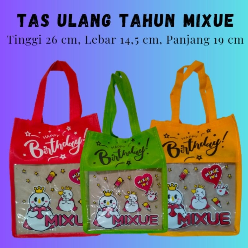 

Tas Ulang Tahun MIXUE Viral
