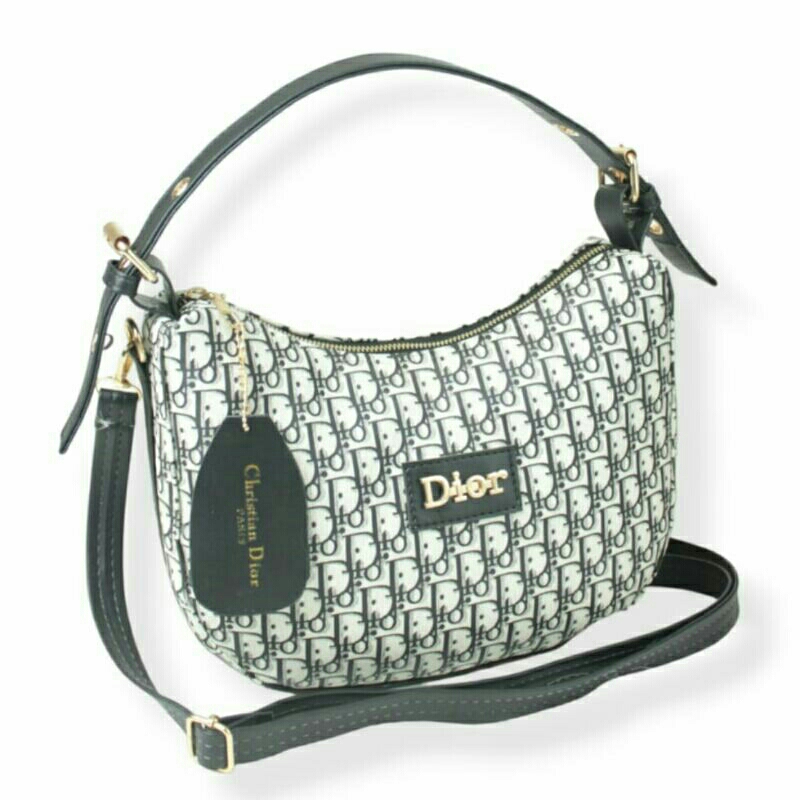 tas wanita shoulder handbag import - CDR CDi OVAL