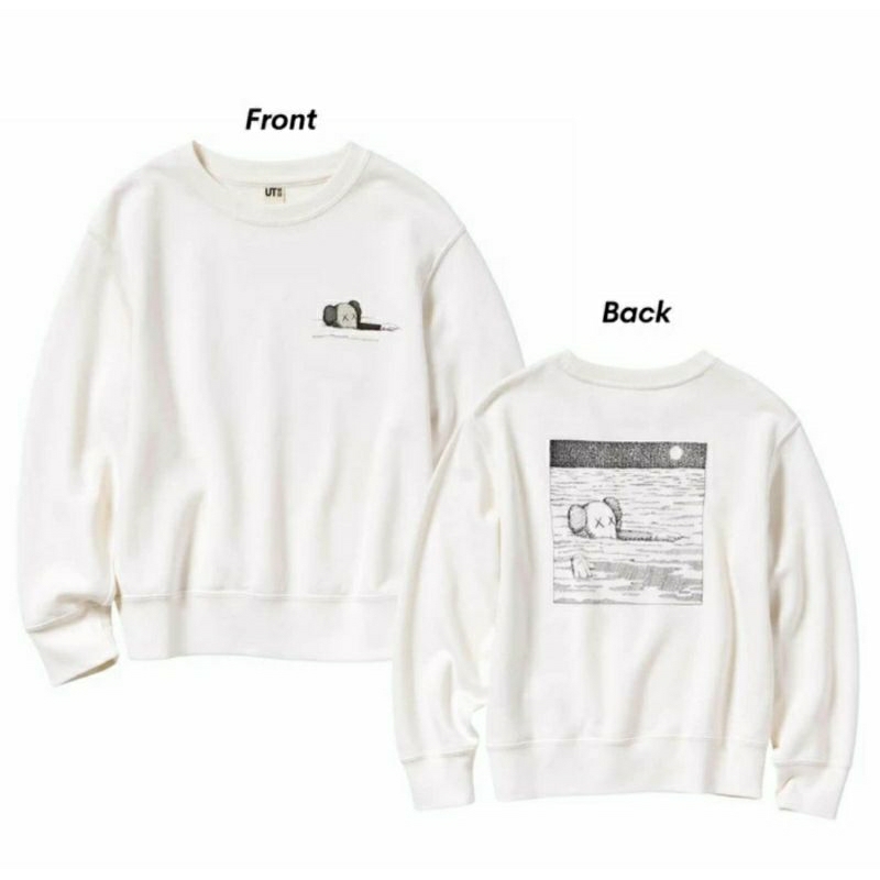 Uniqlo x Kaws 2023 Sweater White
