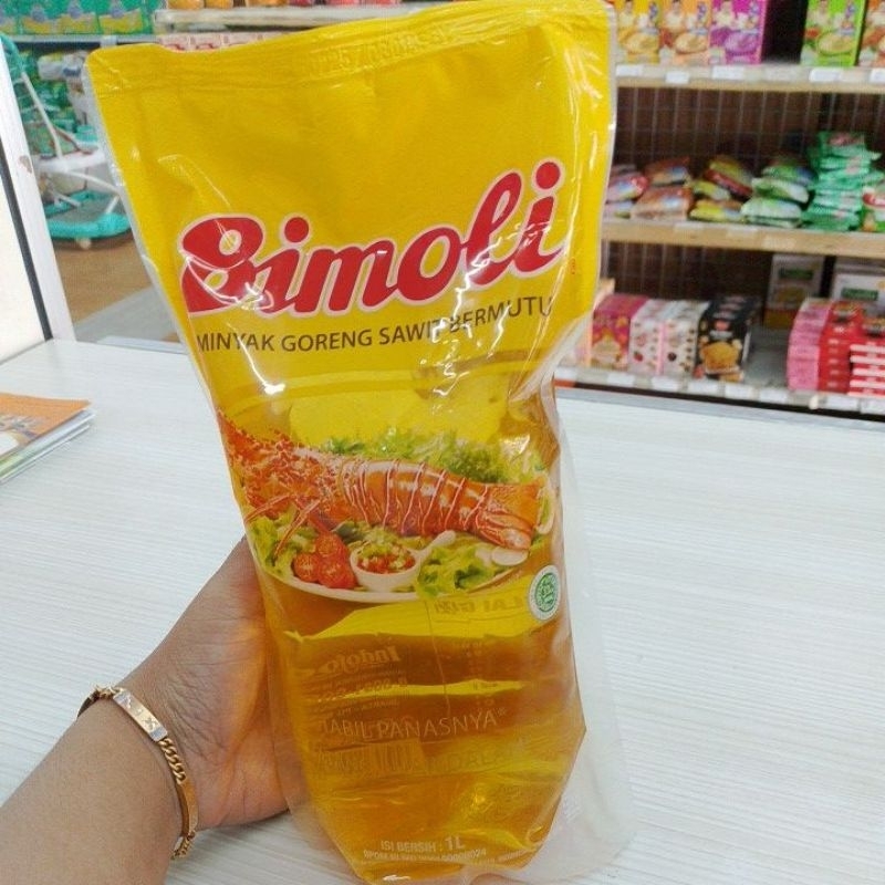 

Minyak goreng bimoli 1 lt