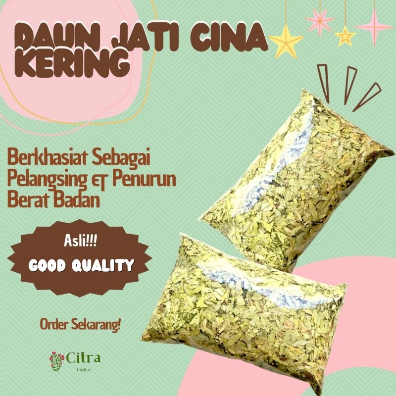 

500 GR TEH DAUN JATI CINA MELANGSINGKAN TUBUH MEMBERSIHKAN RACUN DALAM TUBUH