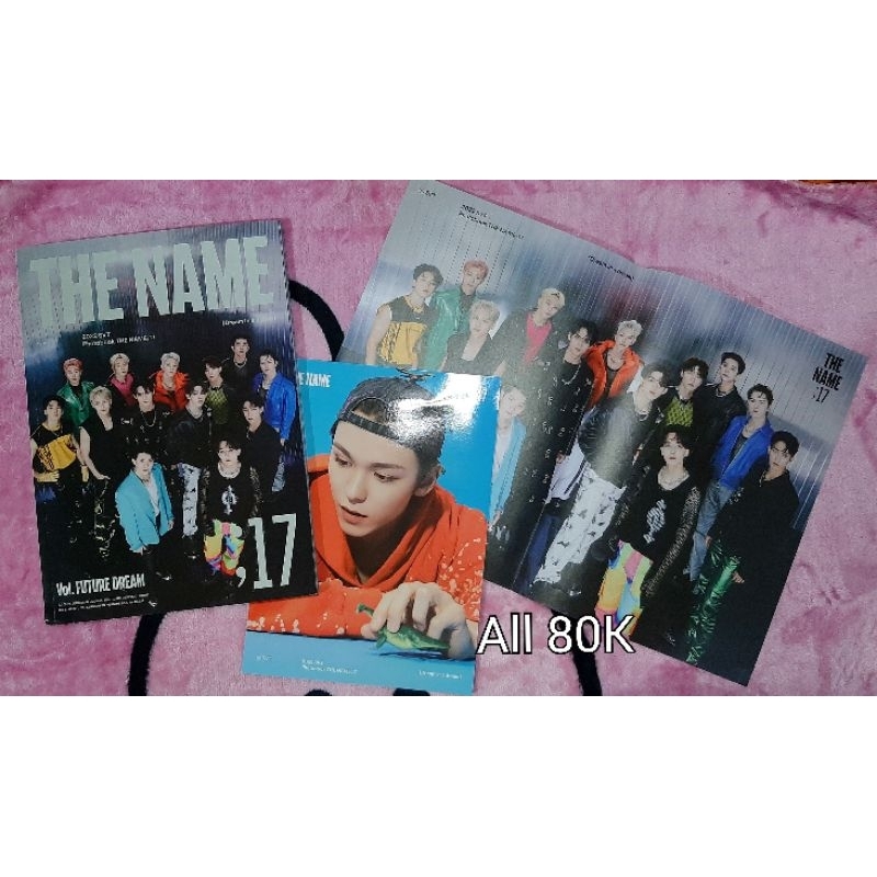 Seventeen svt The Name Magz Future Dream ver seventeen set vernon mingyu