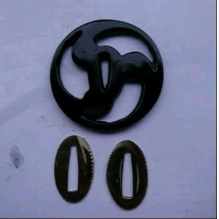 accesoris tsuba uchiha sasuke katana