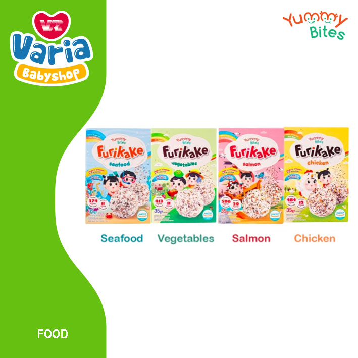 YUMMY BITES FURIKAKE/MAKANAN BAYI | YUMMY BITES