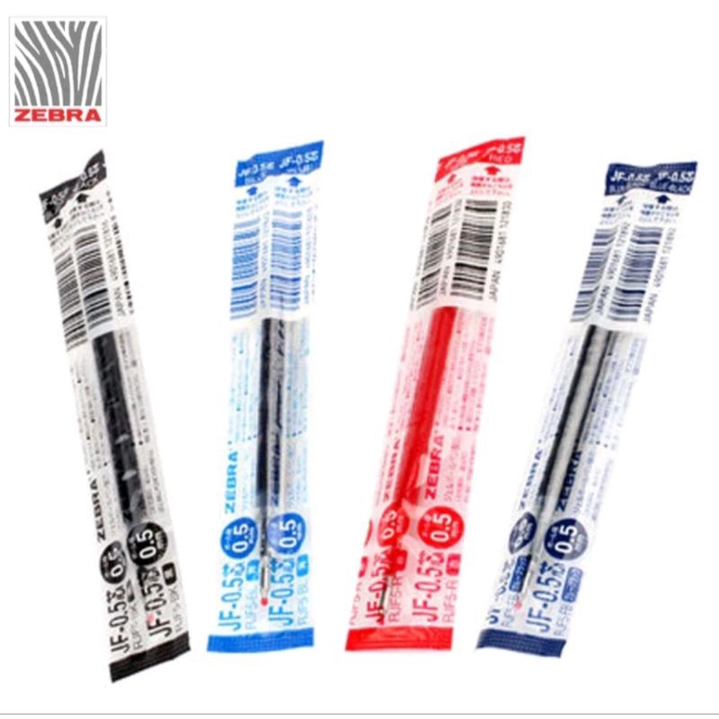

Refil pulpen pilot Gel zebra sarasa 0.5/0.7/1.0