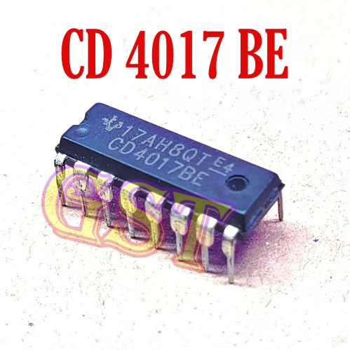 5pcs ic CD4017BE CD 4017 CD 4017BE hcf 4017 be