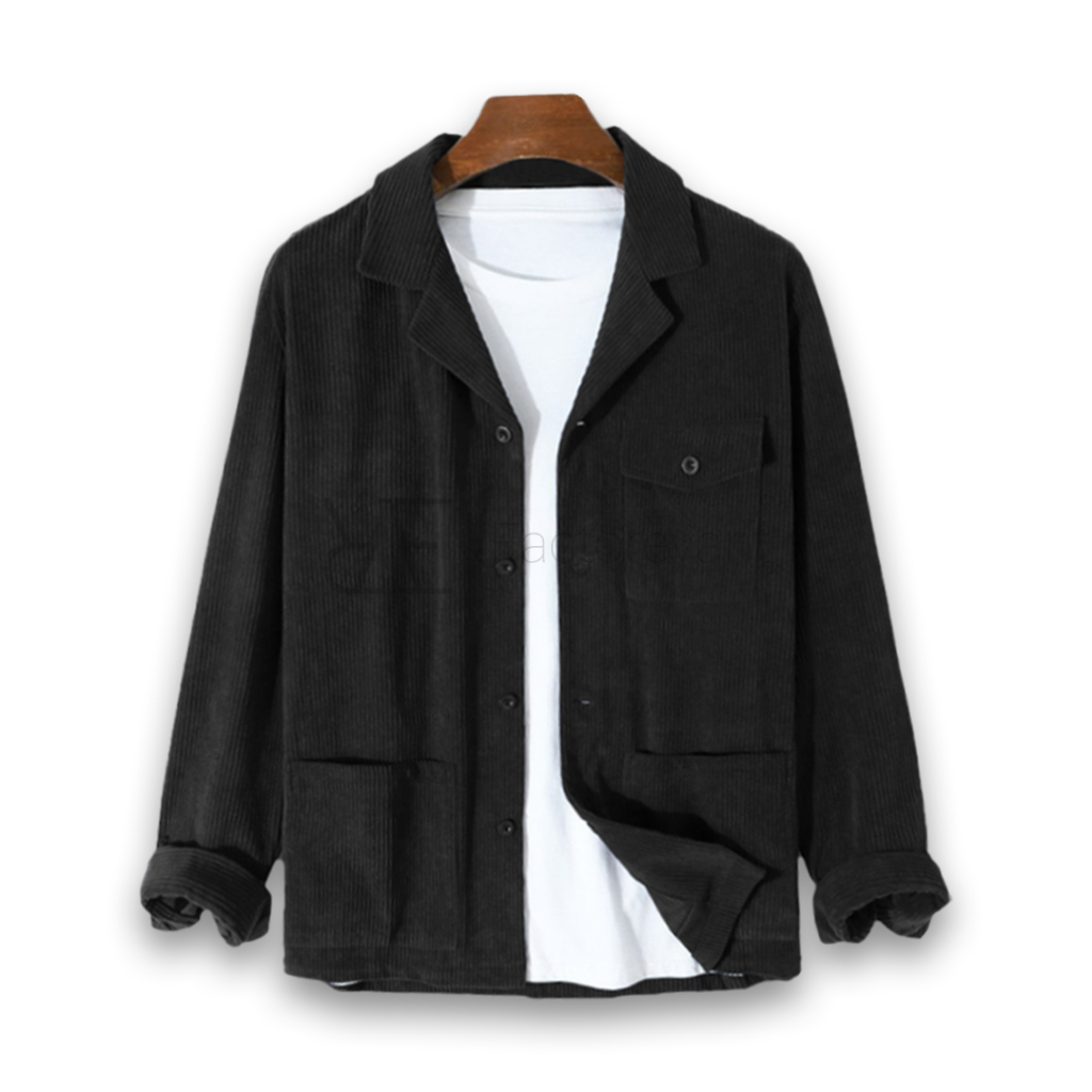 Outer Kemeja Corduroy Pria Unisex Big Size Jumbo M-5XL