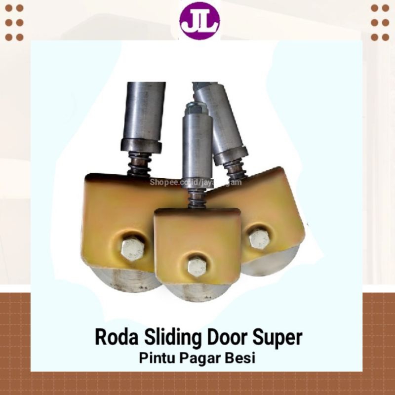 Roda Sliding Door Super 7 cm Roda Sliding 7 cm Pintu Pagar Besi Super Roda Pintu Dorong Sliding Ukur