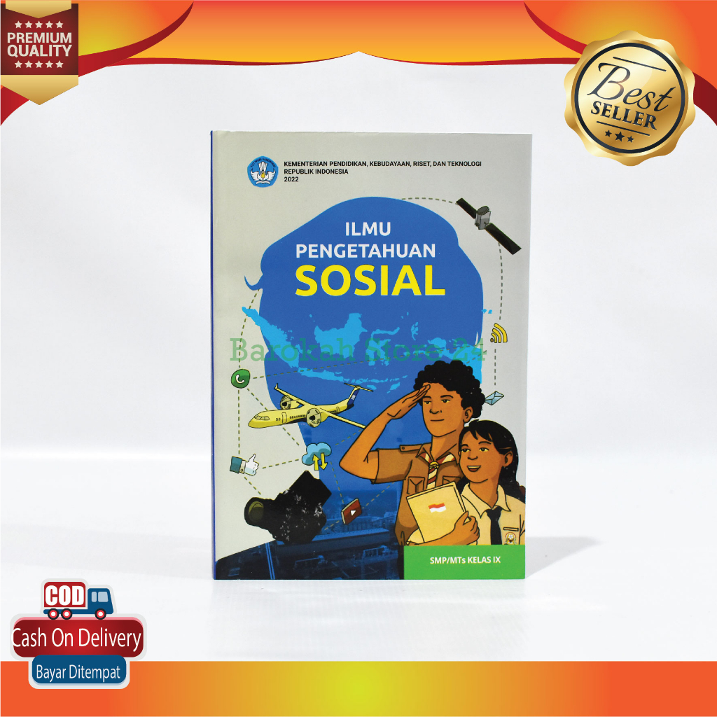 Buku Pelajaran Murah Siswa Kelas 9 SMP/MTS Kurikulum Merdeka Lengkap, Buku Cetak Paket Ilmu Pengetah