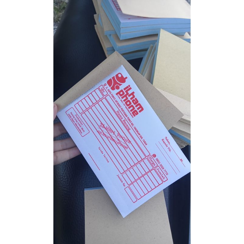

Cetak Nota Ecer/Bijian Uk. 10x16cm - Nota Penjualan Toko Nota Olshop Nota Toko Nota Jilid Rangkap