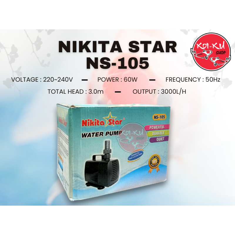 Mesin Pompa Aquarium Nikita Star NS-105