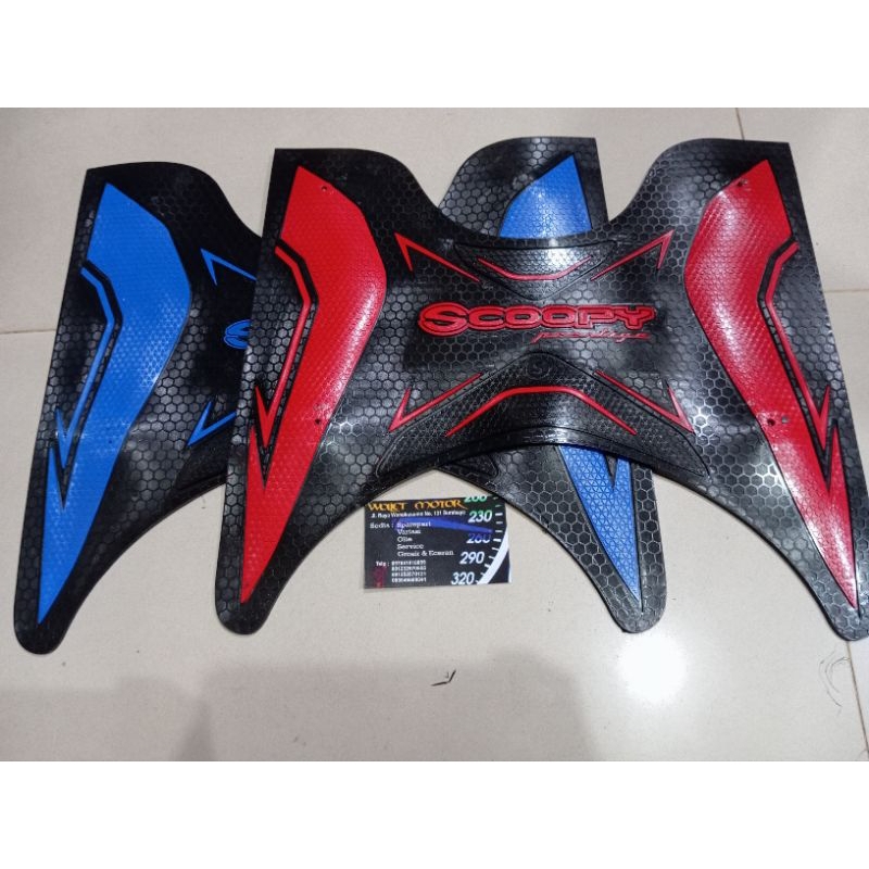Karpet motor / Alas kaki motor scoopy new 2019 - 2023