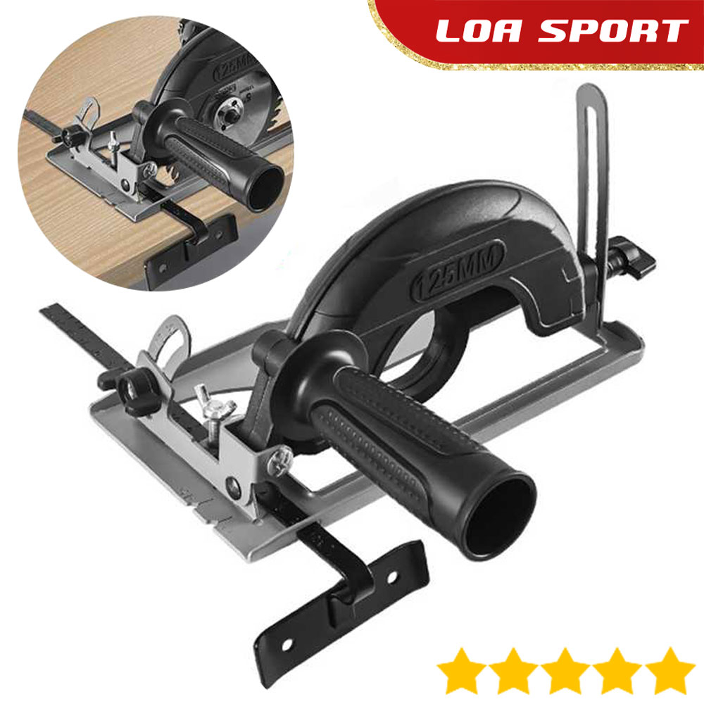 Dudukan Gerinda Tangan Slepan Potong Keramik Sliding Guide Ruler Stand