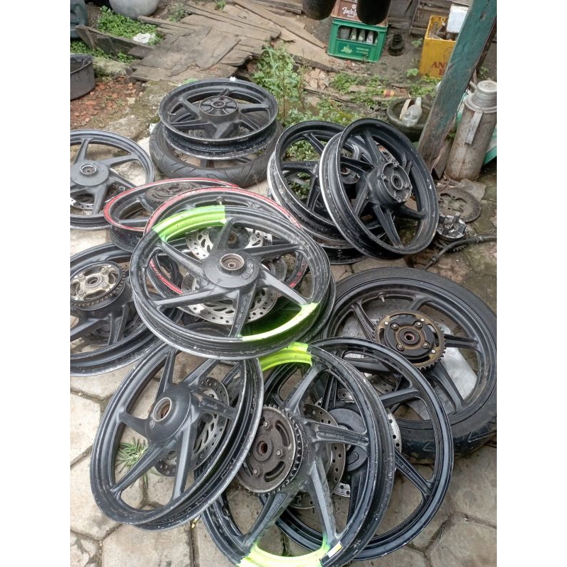 Velg cb150r , Megapro mono
