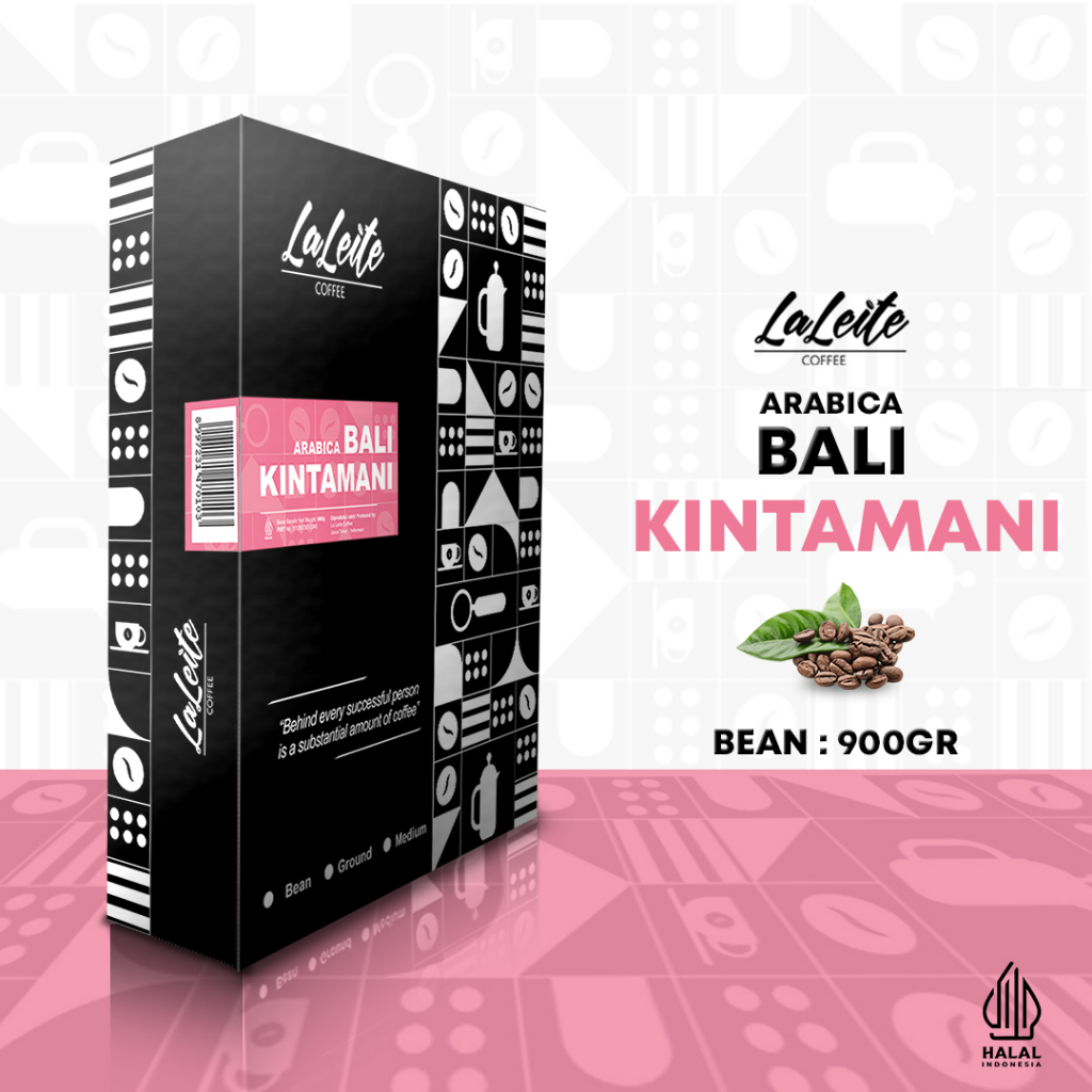 

LaLeite Coffee Arabica Bali Kintamani Biji 900gr