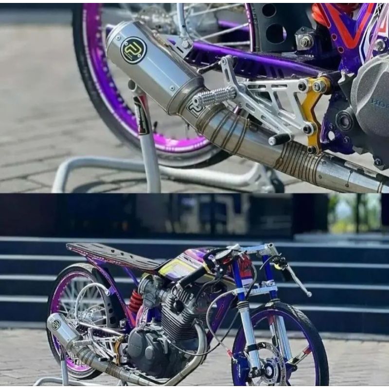 Knalpot Pekajaman Muffler Tipe GP Cb Herex FFA Original Racing Jogja