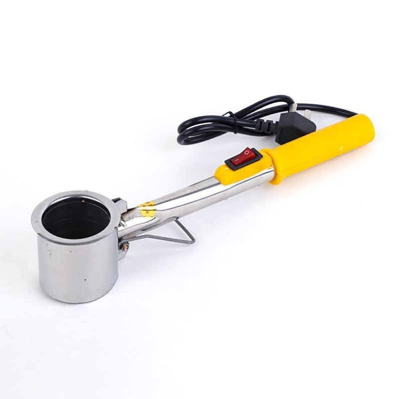 300watt Tungku Pelebur Logam Timah Solder Besar Pot Solder Portable Panci Solder Pelebur Timah