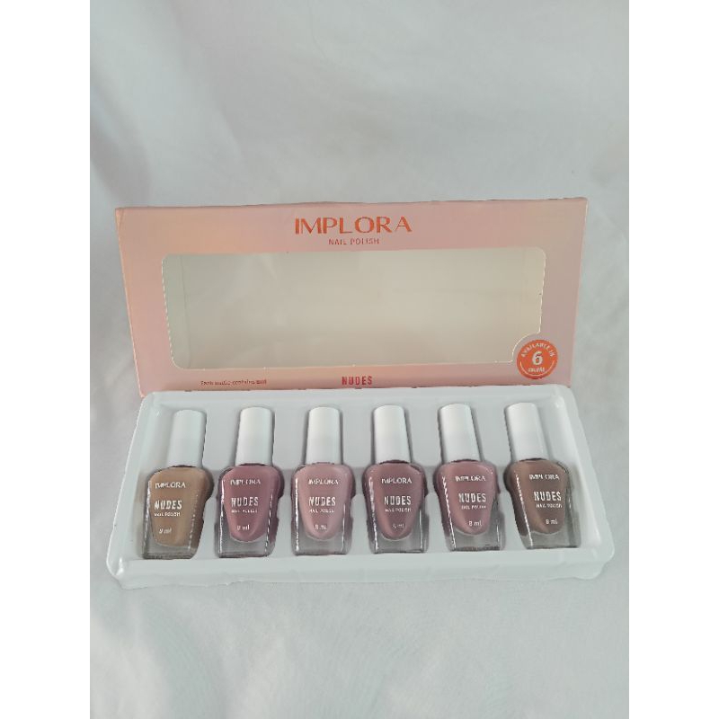 IMPLORA nail polish nude