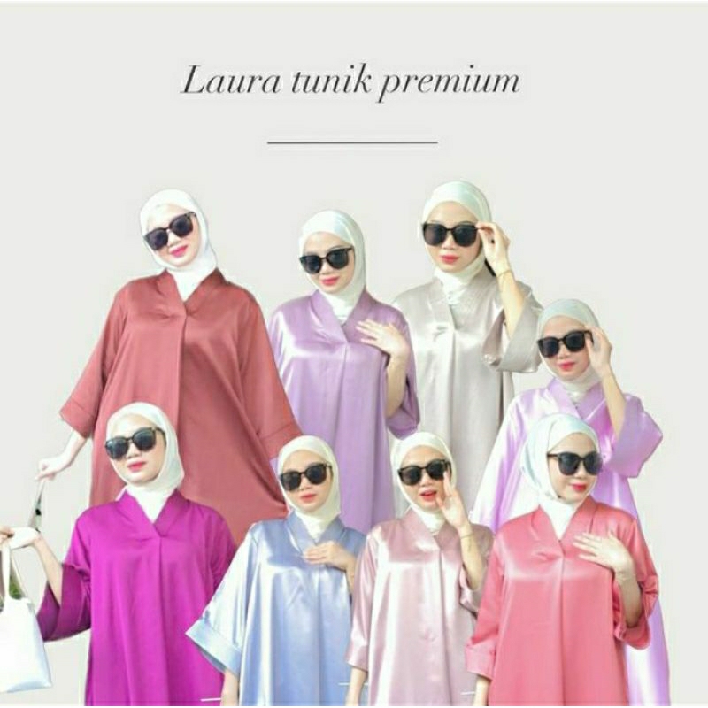 Luara Tunik Premium Maxmara Lux - Baju Kece Gifana Terlaris