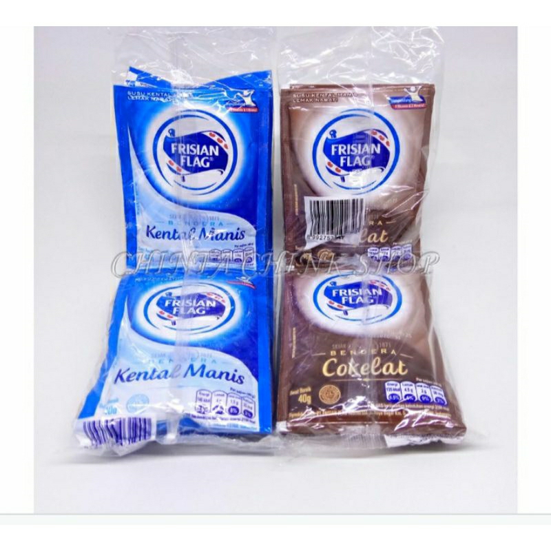 

Frisian flag susu kental manis sachet ( 1renceng 6x38gram )