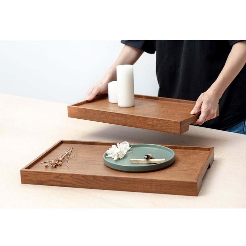 	 WOODEN TRAY / NAMPAN KAYU / NAMPAN JATI / NAMPAN ROTAN	