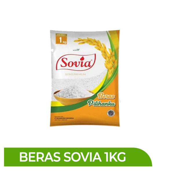 

Beras Kemasan 1kg Sovia | Rojolele_Repack - Rafka Aulia Collection