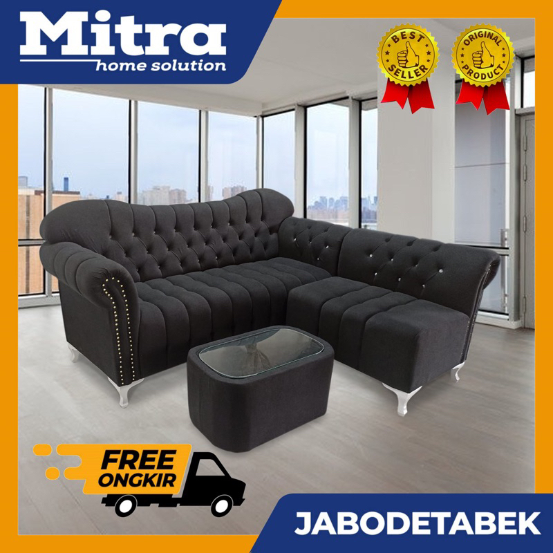 sofa l kain/sofa sudut/sofa ruang tamu/sofa santai