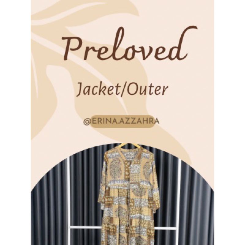 [PRELOVED] Jaket | outer | preloved erina.azzahra
