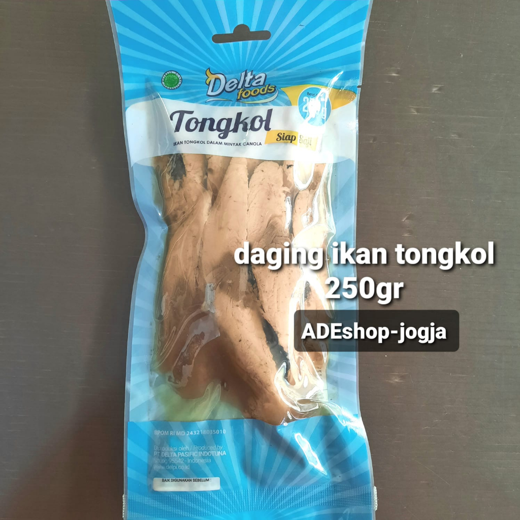 

Ikan Tongkol Delta Foods food 250 gr siap saji with dalam minyak canola