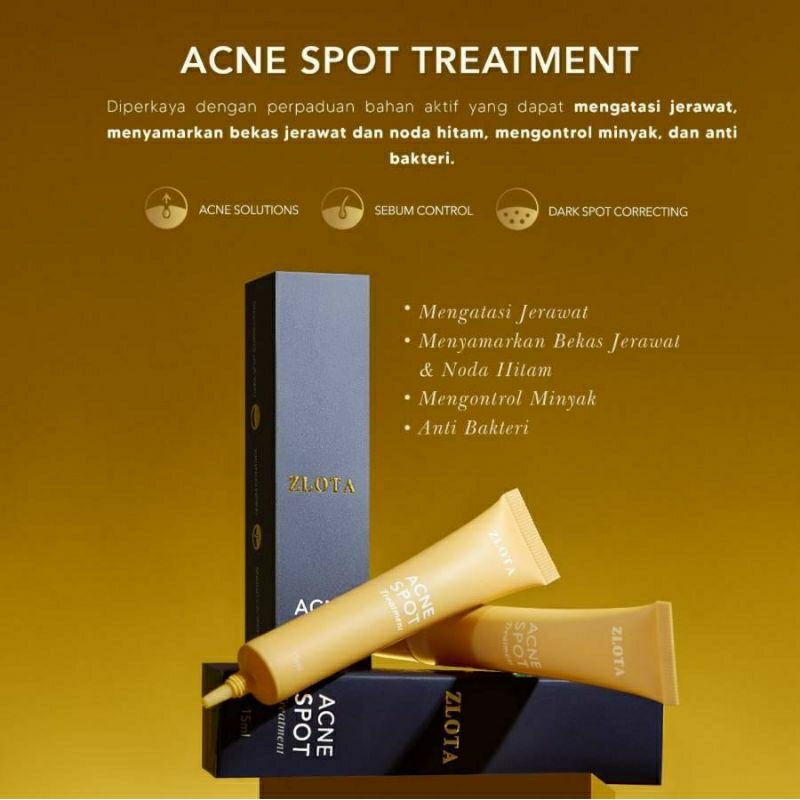 ZLOTA - Zlota acne spot treatment 15 white