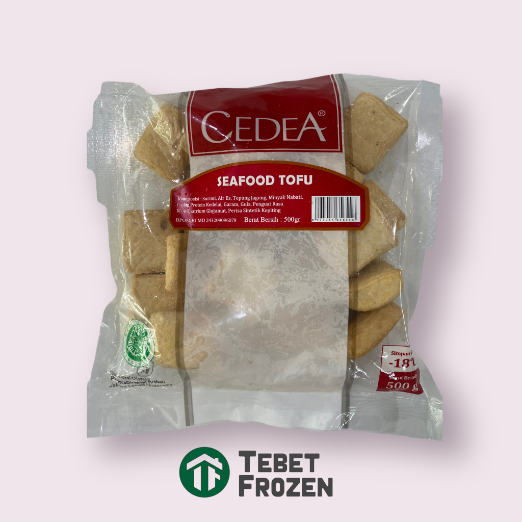 

CEDEA SEAFOOD TOFU 500GRAM - TEBET FROZEN