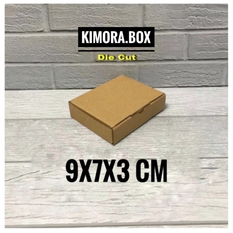 

kardus Uk. 9x7x3 cm box karton model pizza/die cut