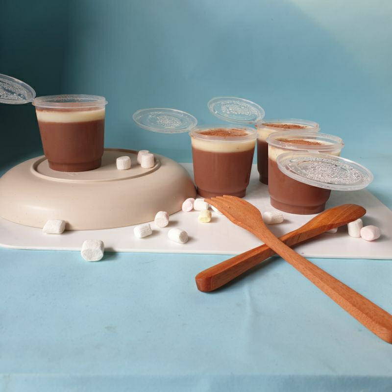 

chocomilo silky puding