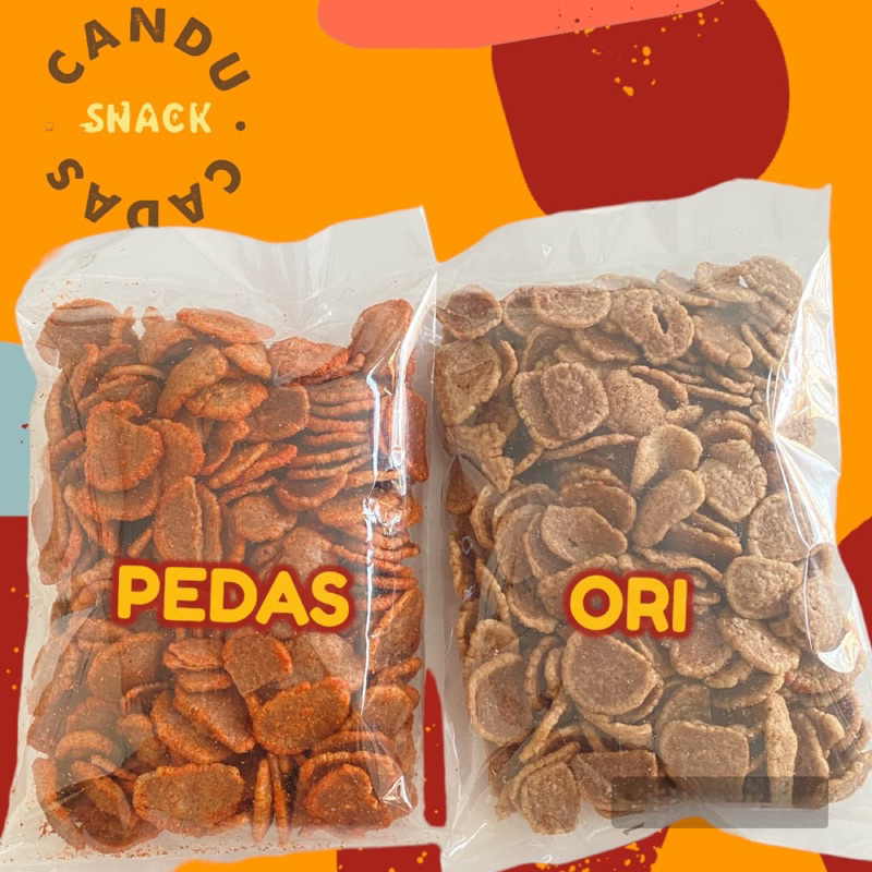 

[250 GR] KRUPUK JENGKOL PEDAS HOT JELETOT KHAS BANDUNG