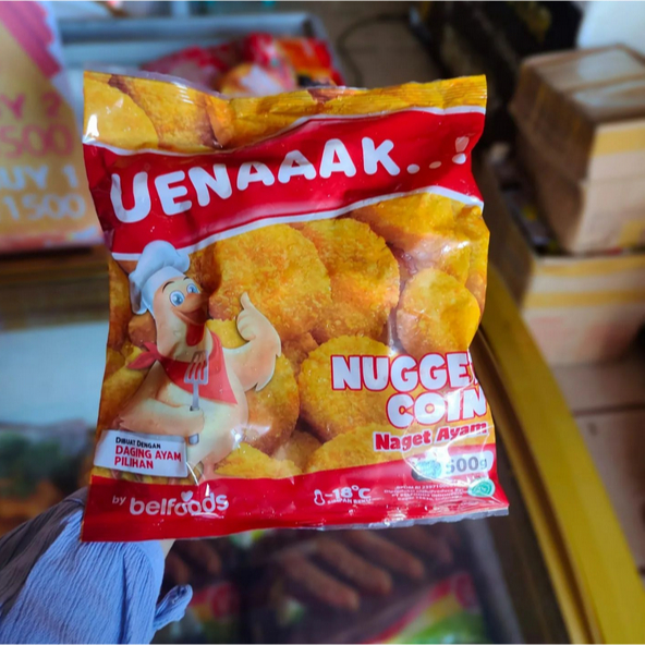 

BELFOODS UENAAAK NUGGET COIN 500gr