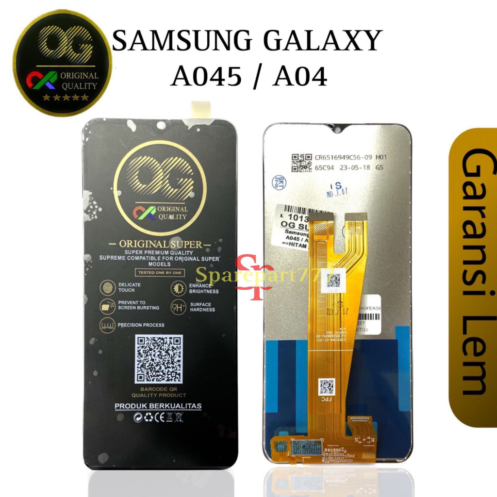 LCD Touchscreen Samsung A04 / A045 / A045F / SM-A045F / SM-A045F/DS / SM-A045M
