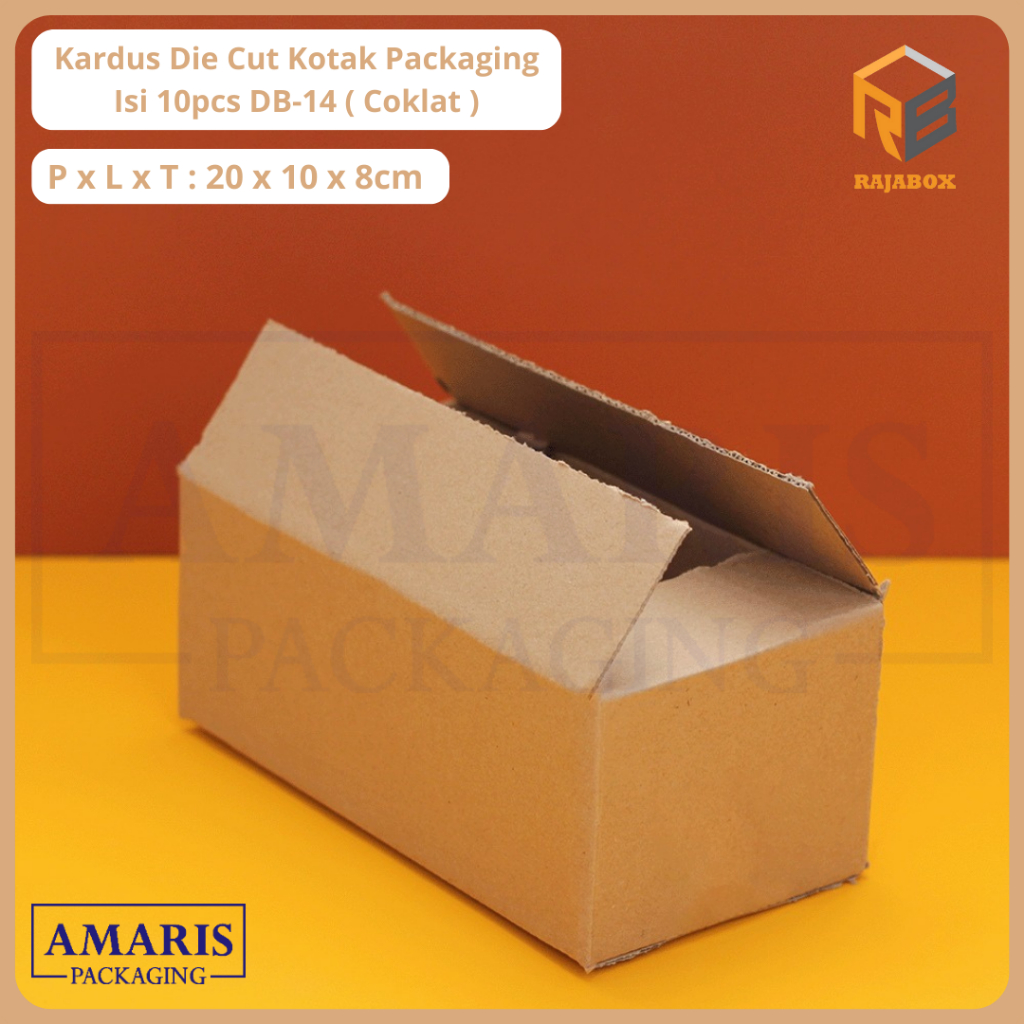 

Kardus Packing Isi 10 Pcs (20x10x8cm) DB-14 Amaris Packaging