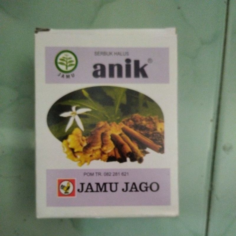 

Jamu Anik isi 10 sachet