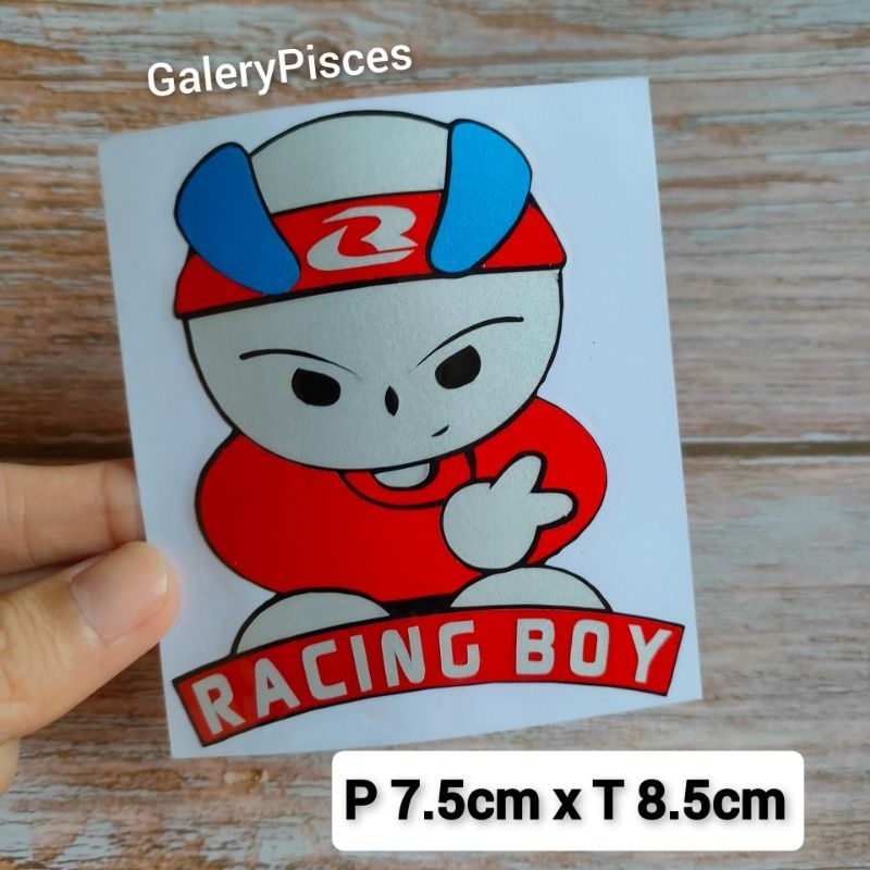 stiker racing motor stiker cutting rcb