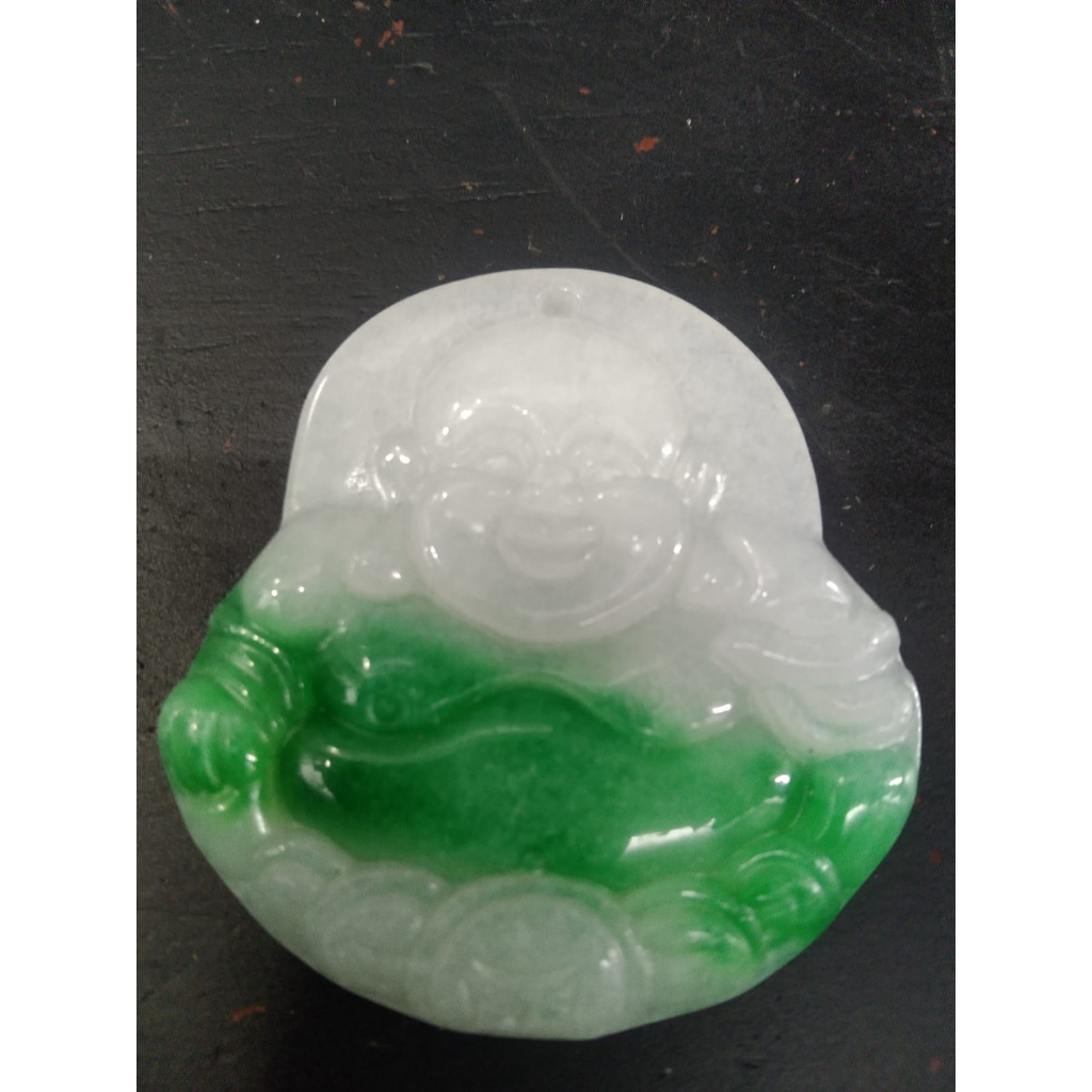 Liontin Budha Julai Giok Kuno Jadul Antik