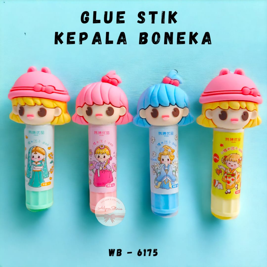 

Glue Stik 9gr / Lem Kertas Batang Motif Kartun 9gr / Lem Kertas Kepala Boneka