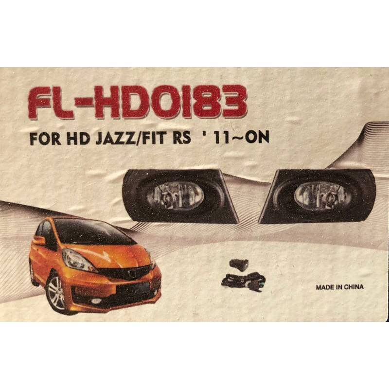 Foglamp Jazz RS 2011-ON