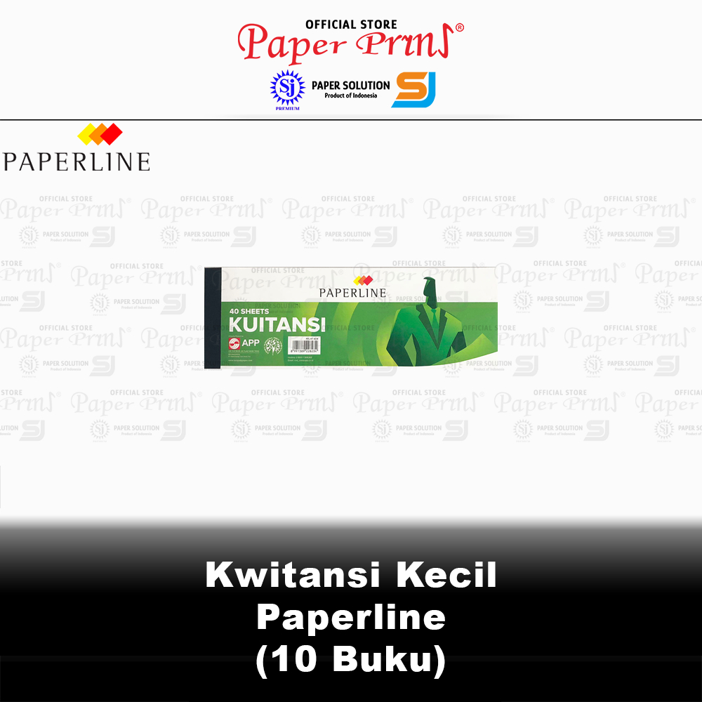 

Buku Kwitansi Kecil Paperline 1 Pack
