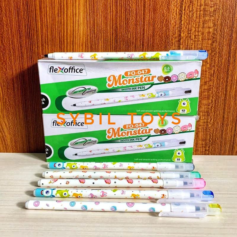 

Pulpen Flexoffice Monstar / Sweet Candee 0.06mm/12pcs