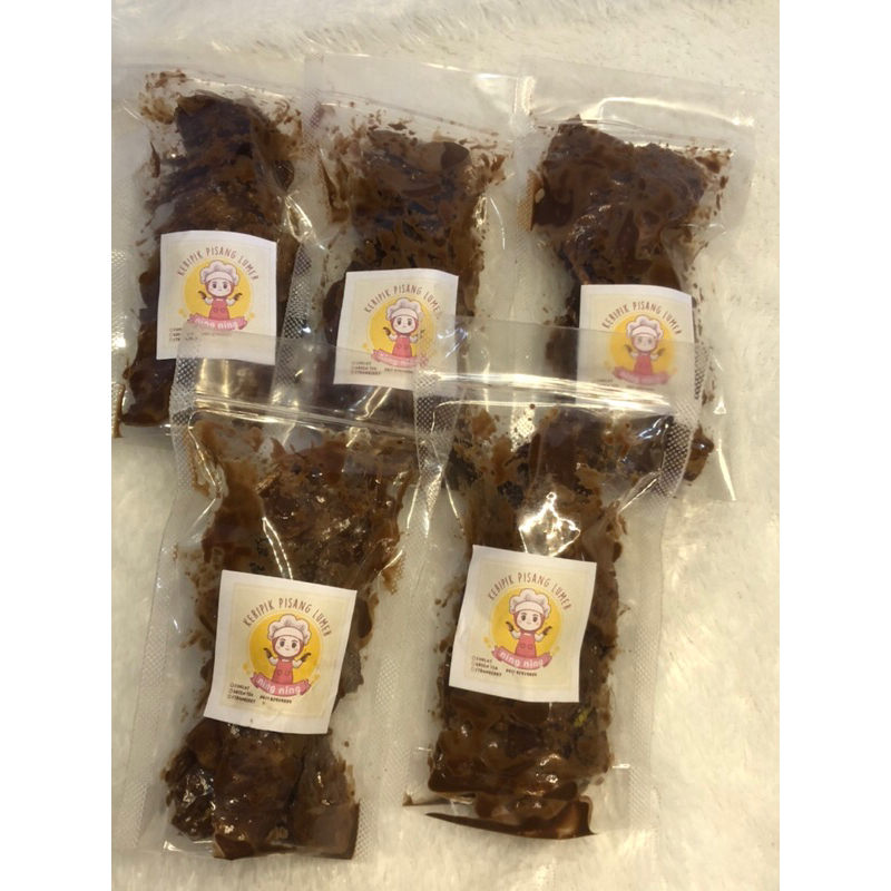 

Keripik pisang Lumer ning ning