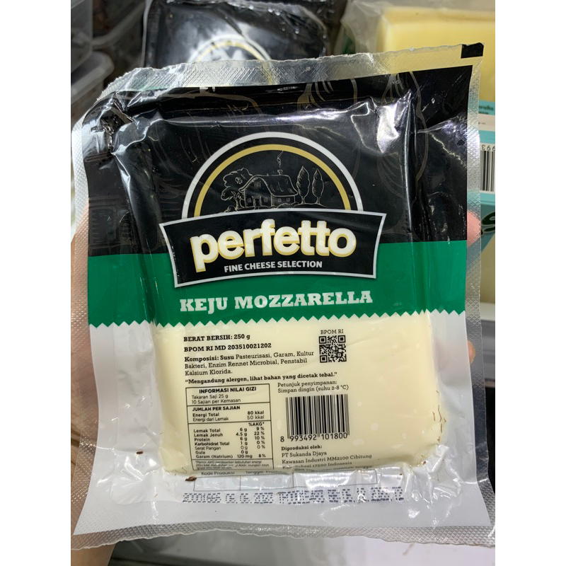 

PERFETTO MOZZARELA 250gr
