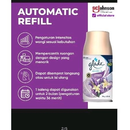 Glade matic refil pengharum ruangan
